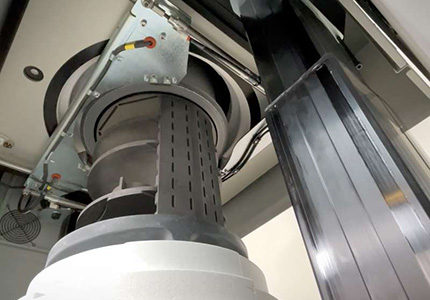 シリコンカーバイド（SiC)製のドームと台座でレトルトを密閉