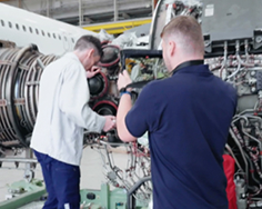 作業のお手本を撮影