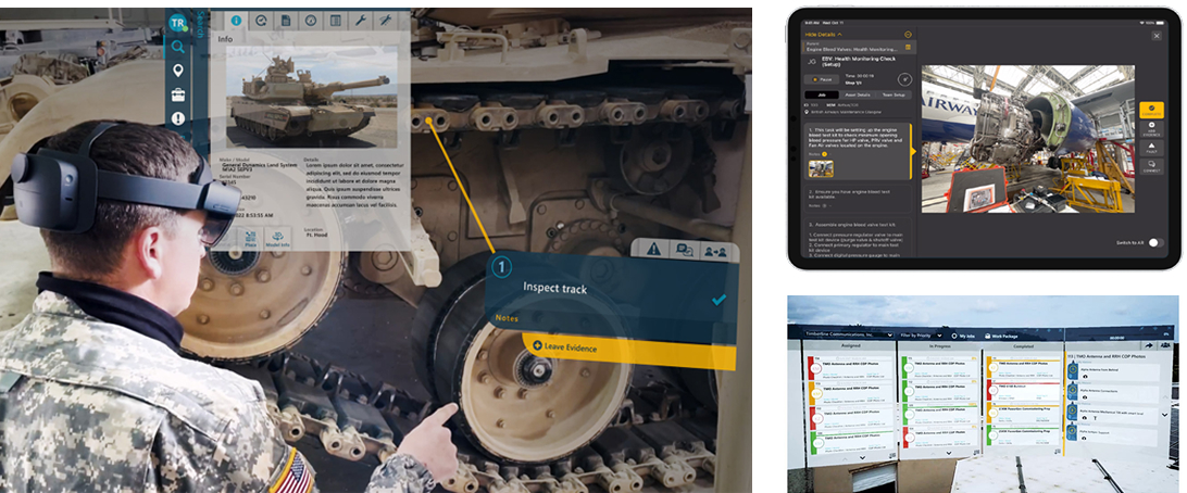実空間に浮かび上がるAR作業指示