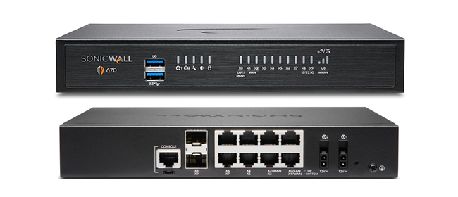 TotalSecure TZ670｜TotalSecureシリーズ｜製品情報｜SonicWall